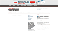 Desktop Screenshot of african-bulletin.com